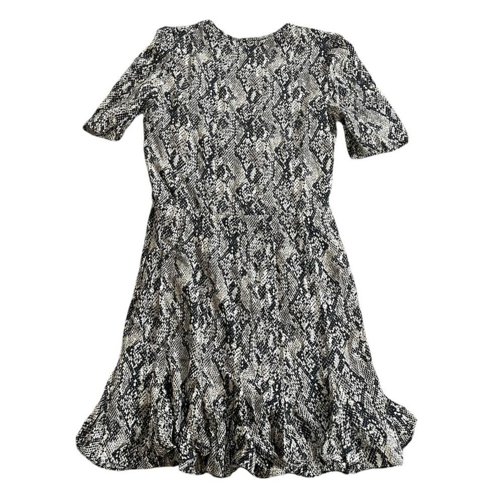 Veronica Beard Ried Python Snake Print Short Slee… - image 4